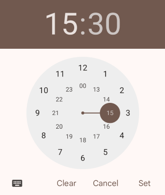 Time picker